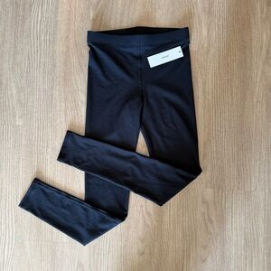 Joah Brown Solid Black High-Rise Leggings